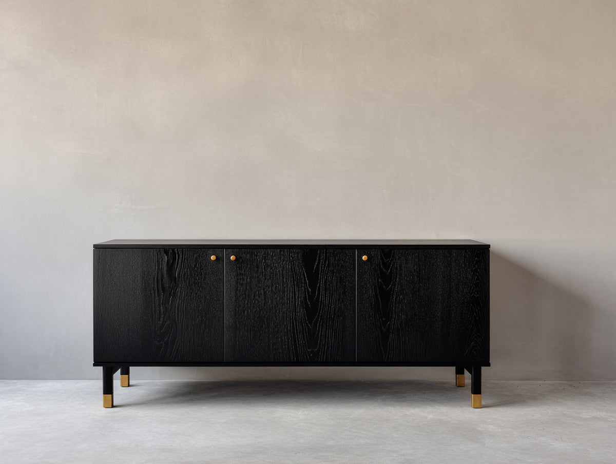 Meuble d'entrée - Bois d'ingénierie - Métal - 160 x 40 x 78 cm - Noir - Style moderne